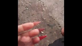 sabrina prezotte dando uma voltinha em uma das ruas de prostituicao da barra funda em sp...