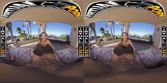 VIRTUAL PORN - Gianna Dior Stuffed Deep With Big Black Cock