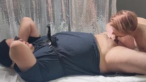 Autumn Sucks My Cock