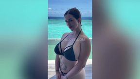 Larkin Love In Black Bikini Slut