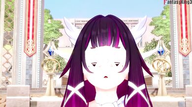 Columbina POV sex in Genshin Impact hentai with big tits and ass