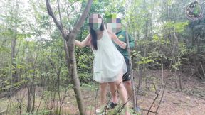 Thai girl asks for quick in the jungle No one around! Thai Voice