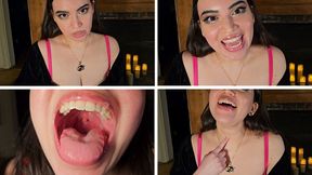 Evil Girlfriend Vore - Giantess Countess Wednesday Shrinks You to Swallow You Whole, Digest You MP4 1080p