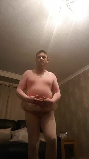 sissy leotard masturbation by tutu leotardis