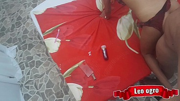 Novinha dando cu chorando: