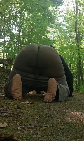 Risky Exposed Twerk and Cum