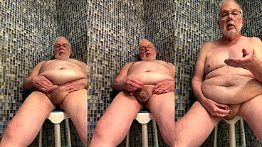 Jerk and cum and eat