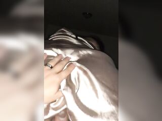 Hawt wife in satin