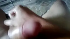 Mature Shemale Takes Control, Pumping Thick Dick Alone in Hot Living Room Action – XXX