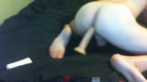 Twink Troy Plays with Dildo