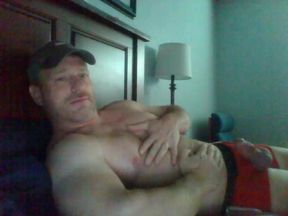 Muscle Red Shorts