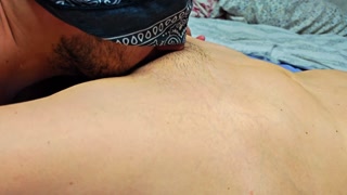 Licking pussy my wife until she has a long orgasm and I hear her moans