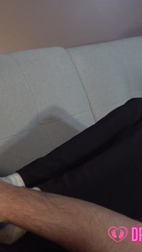 Briella's Handjob and Footjob in Sweaty White Socks - Dreamgirls in Socks