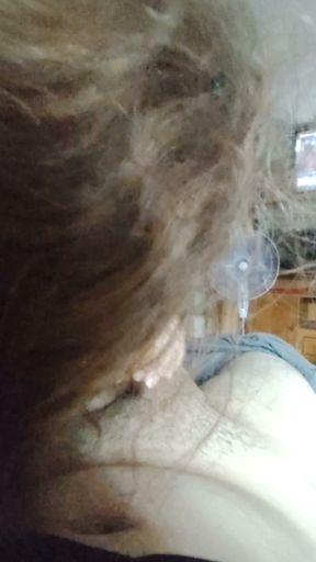 Wife blowjob makes me cum