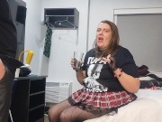 Layla drinks piss for the first time