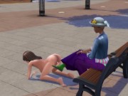 Sims 4 - Gay Fucking In The Park