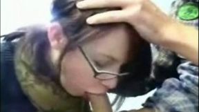 Dirty-minded fully clothed amateur casual chick jacked me off