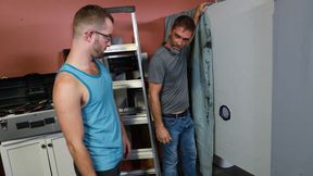 Storage room anal with Joe Parker and Jay Donahue