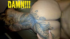 ep#82 Latina stripper thick hips booty twerks then gets doggy style creampie