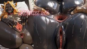 pov: you re fucking a hot, furry slut with soft blue fur! he wants you to shove it deep in shes ass.
