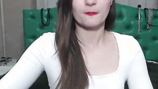 Small tits Ukrainian amateur posing on webcam