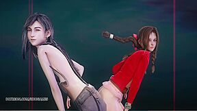 Berry Good - Mellow Mellow Aerith Naked Dance 7 Remake Ff7