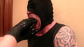 And Here The Third Male Joined Us And They Fist Me Deep In The Throat In Leather And Latex Gloves - Teaser Video