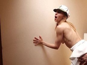 Hardcore anal with petite Russian waitress on a liner