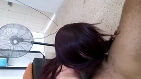 Andrea rojo gives a blowjob to xvideos fan