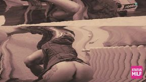 A *** Mature Woman Sucked off and Gave Her Ass to a Young Worker.