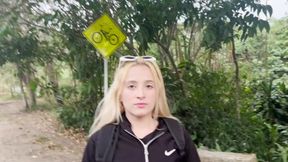 Amateur Fuckfest: 18 year-old Colombian virgin gets paid for wild public sex