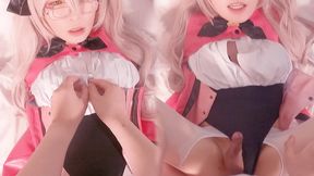 Tamamo Cosplay Sex, FGO Sexy Ladyboy Cosplayer get Fucked, Fate Crossdresser Tgirl trans Hentai 1