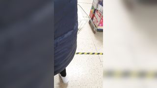 Step Milf into Pants Quick Boned inside Supermarket with Step Son