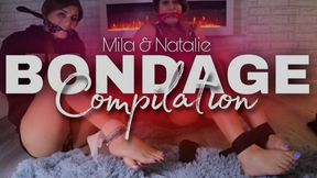 Mila & Natalie Bondage Compilation