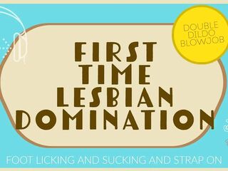 1st Time Lesbo Domination Feet & Belt on Audio