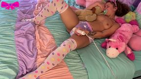 taboo diaper girl vibrating pull up masturbation dakota marr abdl