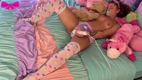 taboo diaper girl vibrating pull up masturbation dakota marr abdl
