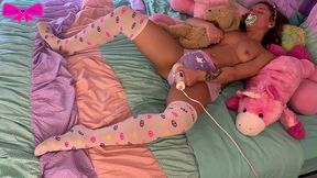 taboo diaper girl vibrating pull up masturbation dakota marr abdl