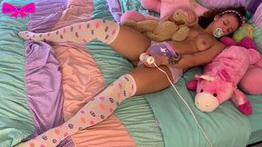 taboo diaper girl vibrating pull up masturbation dakota marr abdl
