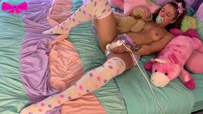 taboo diaper girl vibrating pull up masturbation dakota marr abdl
