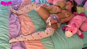 taboo diaper girl vibrating pull up masturbation dakota marr abdl