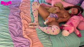 taboo diaper girl vibrating pull up masturbation dakota marr abdl