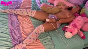 taboo diaper girl vibrating pull up masturbation dakota marr abdl