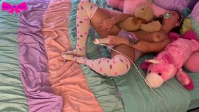 taboo diaper girl vibrating pull up masturbation dakota marr abdl