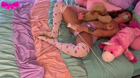 taboo diaper girl vibrating pull up masturbation dakota marr abdl