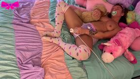 taboo diaper girl vibrating pull up masturbation dakota marr abdl