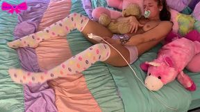 taboo diaper girl vibrating pull up masturbation dakota marr abdl