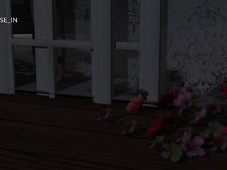 Jill Valentine spies on a sexy hotty publicly fucking ass with a dildo (Sound) - Part 3