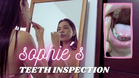 Sophie teeth inspection! 4K