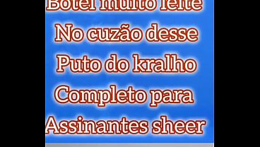 Vai casar em maio mas antes quis virar mulherzinha na cabe&ccedil_a do meu pau ( pr&eacute_via)